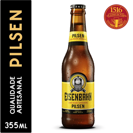 CERVEJA EISENBAHN PILSEN LN 355ML
