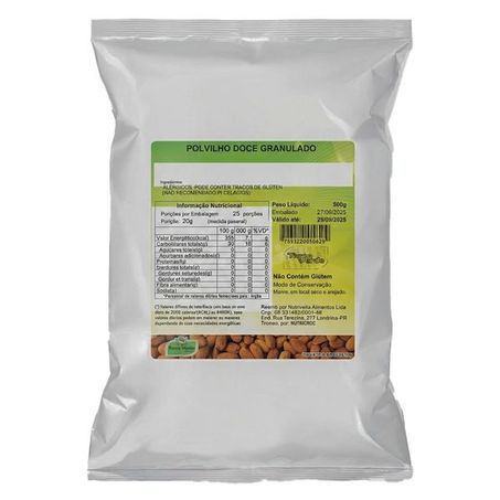 POLVILHO DOCE GRANULADO 500G