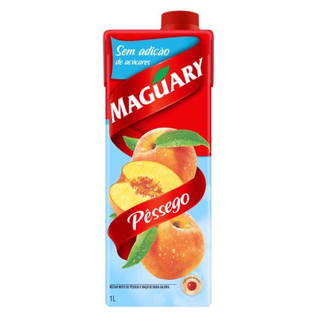 SUCO NÉCTAR PÊSSEGO SEM ADIÇÃO DE AÇÚCAR MAGUARY