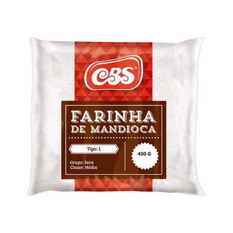 Farinha mandioca cbs torrada 400gr