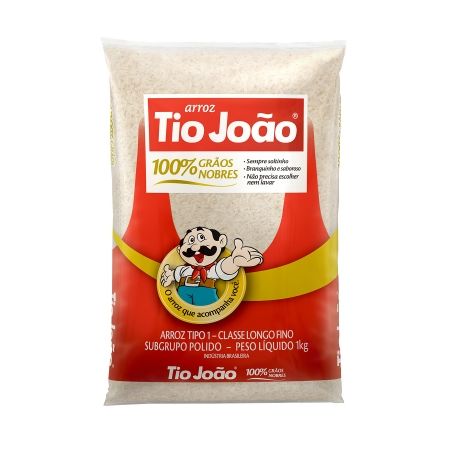 ARROZ BCO POLIDO TIO JOAO 1KG