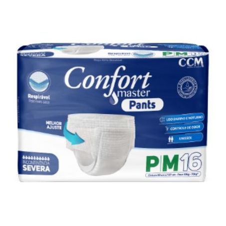 FRALD GERIATRICA CONFORT MASTER PANTS P/M 16UN
