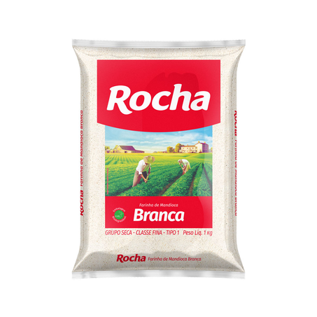 Farinha de Mandioca Rocha Fina 1Kg