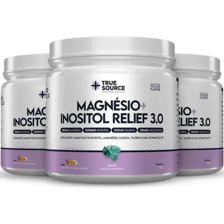 Magnésio Inositol Relief 3.0 Camomila Lavanda 350g 360-1
