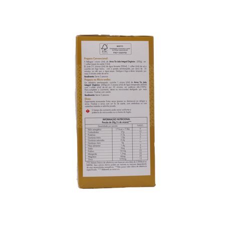 ARROZ TIO JOÃO INTEGRAL ORGÂNICO 1KG 360-3