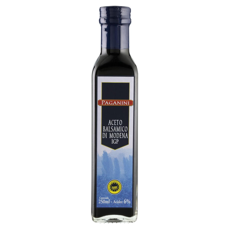 Aceto Balsâmico Italiano Di Modena Paganini 250ml - Vidro