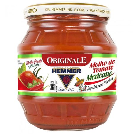 MOLHO TOMATE HEMMER ORIG MEXICANO 360G
