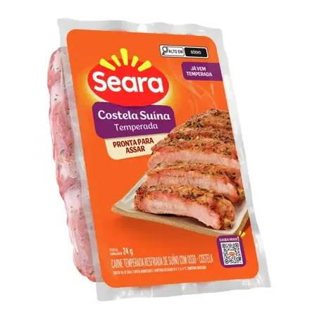Costela Suina Seara Kg Temperada