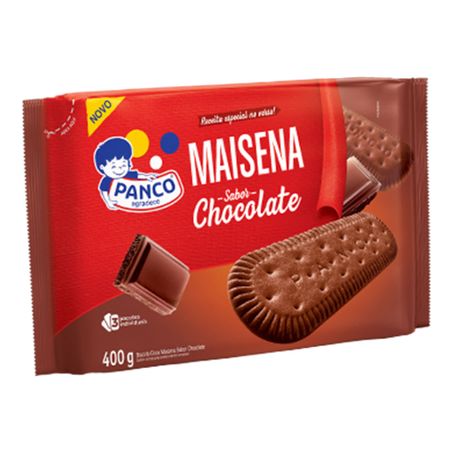 Bisc Panco Maizena 400g Chocolate