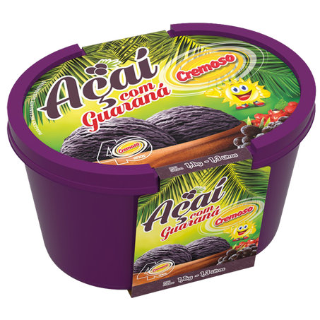 Acai cremoso c-guarana 1.3l