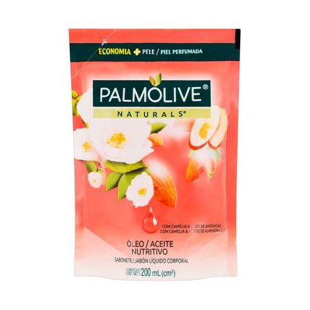 Sabonete Líquido Corporal Palmolive Naturals Óleo Nutritivo Refil 200ML