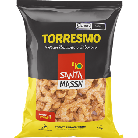 Torresmo santa massa pacote 40g