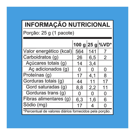Snack Saudável de Castanhas Mãe Terra 25g 360-1