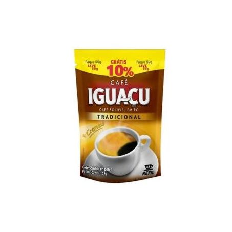 CAFE SOLUVEL EM PO IGUACU REFIL 55G