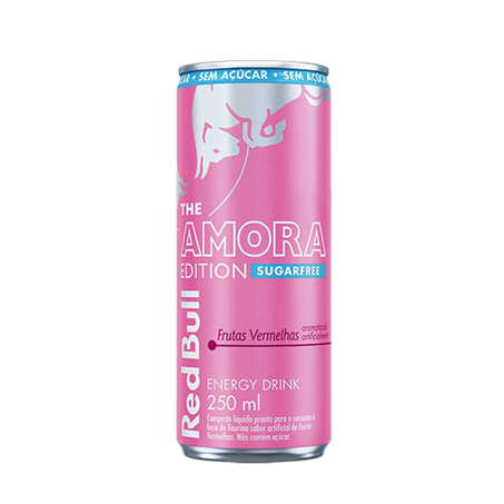 Bebida Energética Red Bull 250ml - Frutas Vermelhas - Lata
