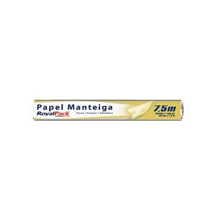 PAPEL MANTEIGA  ROYALPACK 30CMX7.5M