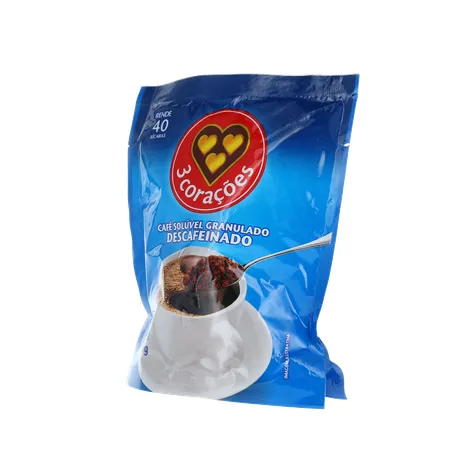 Café Solúvel 3 Corações Descafeinado Rf 40g 360-3