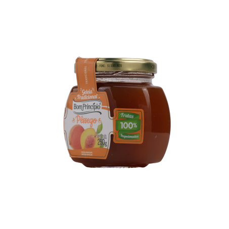 GELEIA TRADICIONAL DE PESSEGO 250G BOM PRINCIPIO 360-7