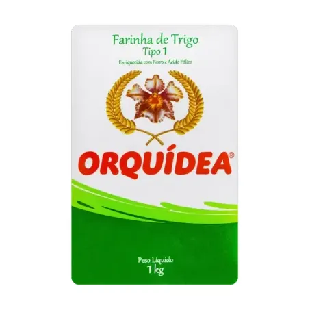 FARINHA DE TRIGO ORQUIDEA 1KG 6001