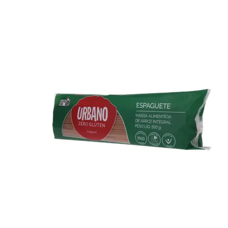 Macarrão Espaguete de Arroz Integral Sem Glúten Urbano 500G 360-4