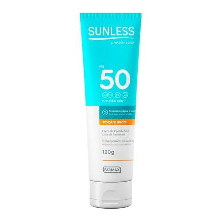 Protetor solar sunless fps50 120g
