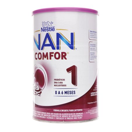 Leite nestle nan comfort 1 0 à 6 meses 1.2kg 360-5