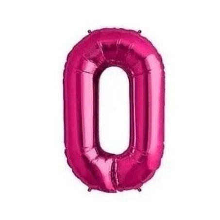 BALAO BRINK FEST METALIZADO 40CM N0 ROSA