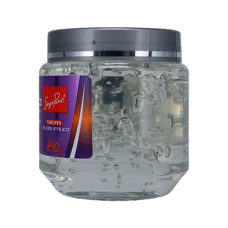 Gel fixador sergio paris brilho m.forte 240g 360-11