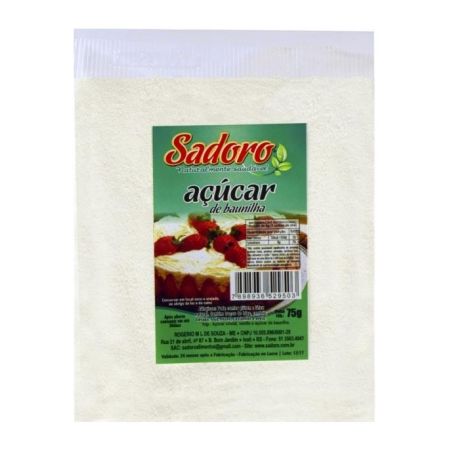 Acucar De Baunilha Sadoro - 75G