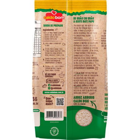 Arroz Arbório Caldo Bom 500g 360-1