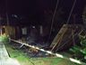 Casa é atingida pelo fogo em Quilombo 