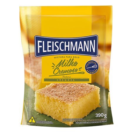 MISTURA BOLO FLEISCHMANN MILHO CREMOSO 390G