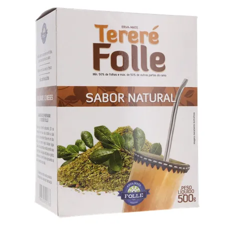 Erva tererê folle natural 500g 360-34