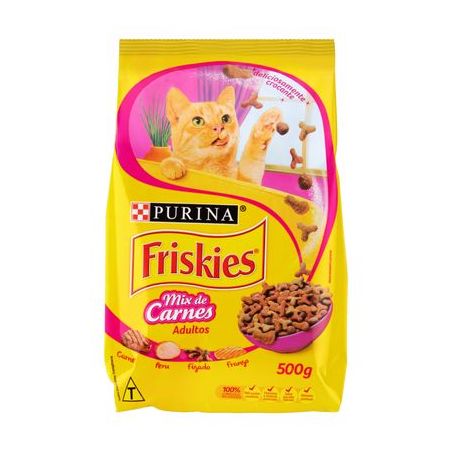 RACAO FRISKIES MIX CARNE 500G