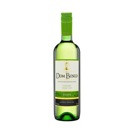 Vinho Branco Dom Bosco Suave Garrafa 750ML