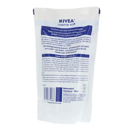Sabonete Liquido Nivea Creme Soft Refil 200ml 360-19