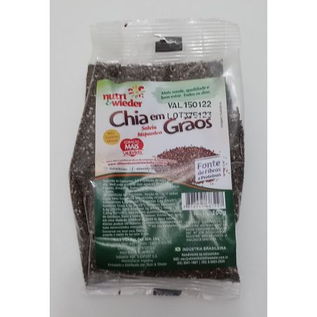 Semente chia nutri e vida 100g