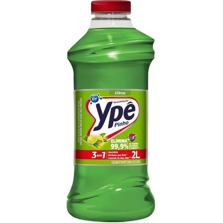 Desinfetante Ypê Pinho Citrus Frasco 2l 
 