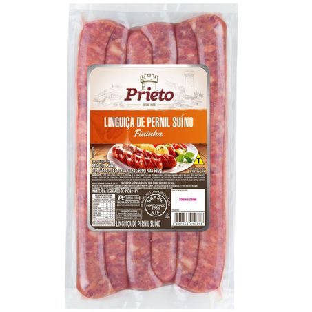Linguiça Pernil Fininha Prieto 500g