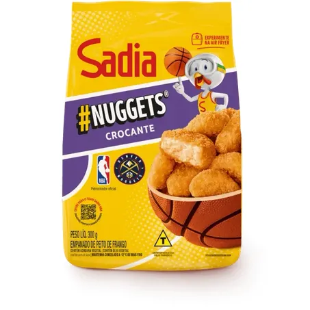 Empanado Frango Sadia 300g Nuggets Crocante