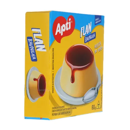 Po para flan apti baunilha 60g 360-30