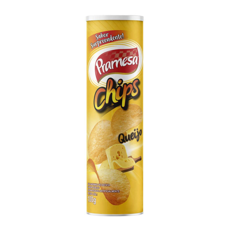 BATATA CHIPS QUEIJO PRAMESA 100G