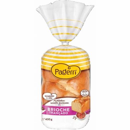 Pao brioche trancado paderri 400g