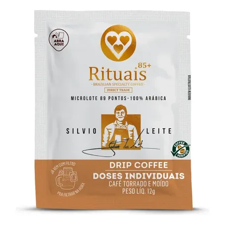 Café 3Corações Rituais Silvio Leite Sachê 12g