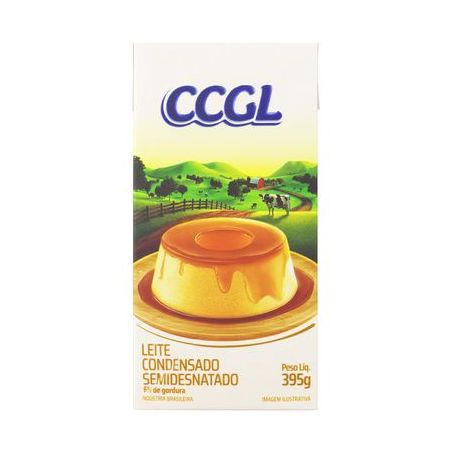 LEITE CONDENSADO CCGL SEMIDESNATADO TP 395G