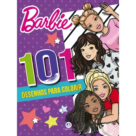 Livro 101 Primeiros Desenhos Barbie