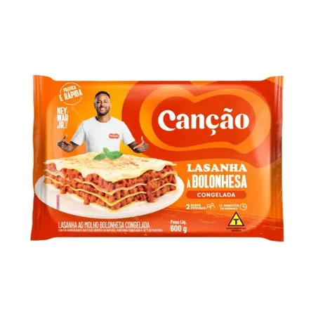 Lasanha cancao 600gr bolonhesa