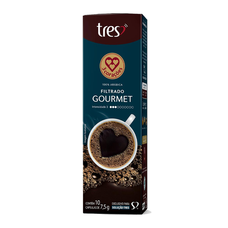 Cápsula Tres 75g - Gourmet