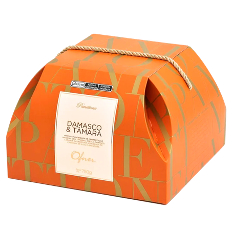 Panettone Ofner Genovês Damasco e Tâmara 750g