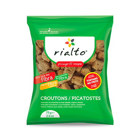 Torrada portuguesa rialto em cubos integral 75g